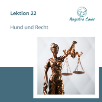 Ausbildung zum Hundetrainer Lektion 22 Hund und Recht, Beschäftigung